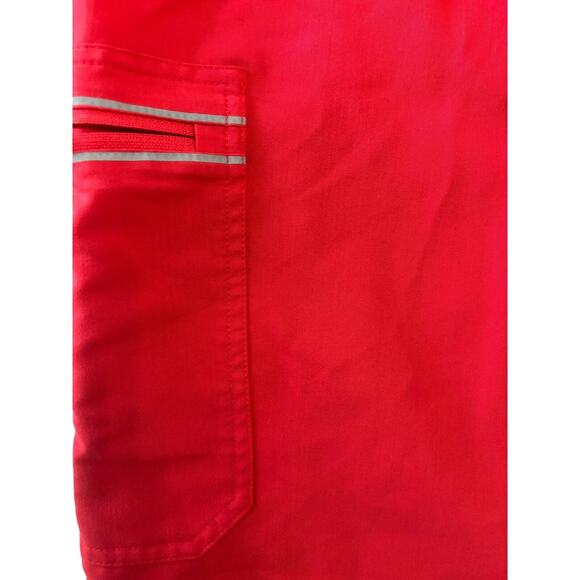 Figs women's scrubs set technical collection size XL Red - Picture 7 of 8